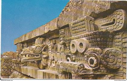 Mexiko: Board at the Quetzalcoatl Temple ngl #129.830