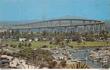 San Diego CA San Diego-Coronado Bridge gl1970 #164.034