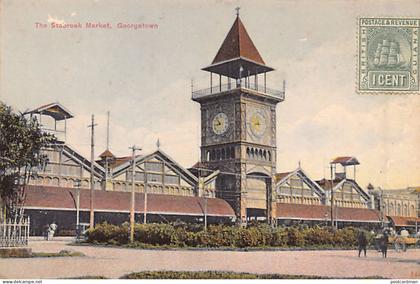 GUYANA British Guiana -GEORGETOWN - The Stabroek Market