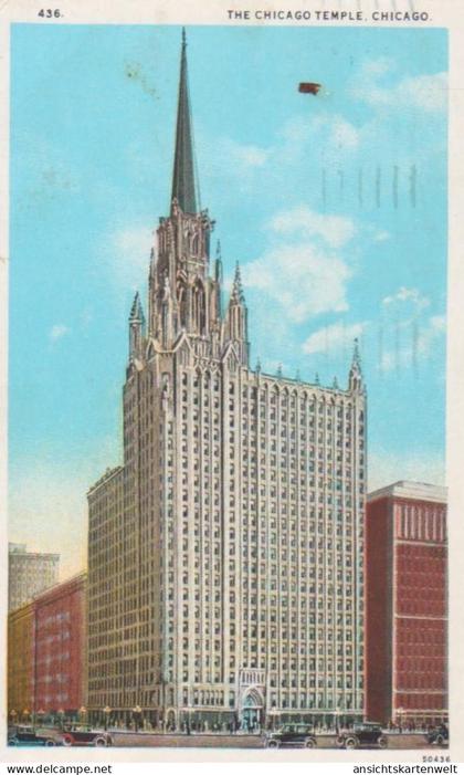Chicago The Chicago Temple gl1929 #204.222