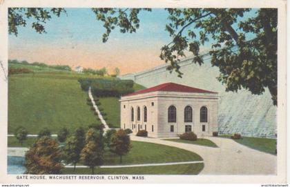 Clinton, Mass. Wachusett Gate House gl1936 #204.516