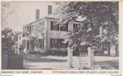 Lancaster Emerson's Old Home, Concord gl1936 #204.113