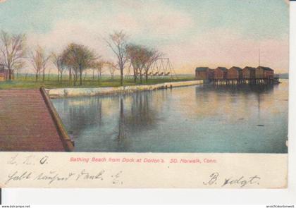 SO. Norwalk, Conn. Bathing Beach gl1909 #204.251