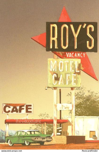 Roy's Motel Cafe Route 66 California Restaurant Plain Back Postcard