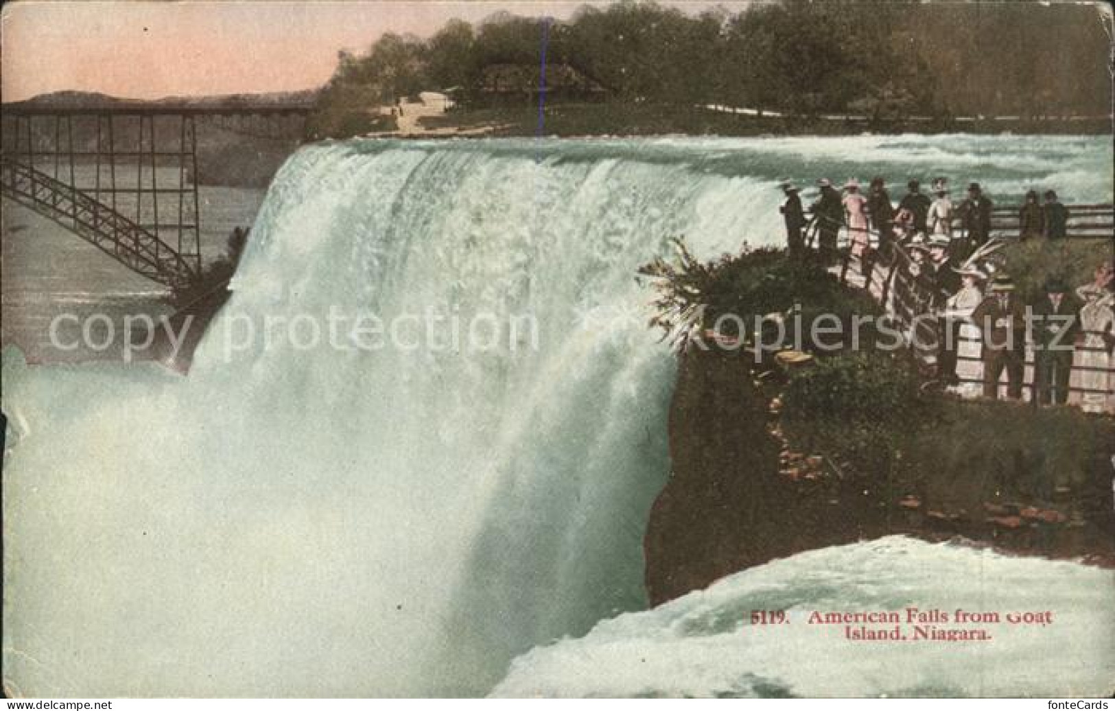 American Falls Niagara Falls from Goat Island National Park
