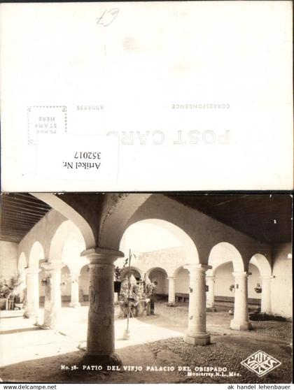 352017,Mexiko Mexico Monterrey Palacio del Obispado Palast Arkaden