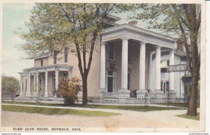 Ohio Norwalk Elk's Club House gl1923 #204.618