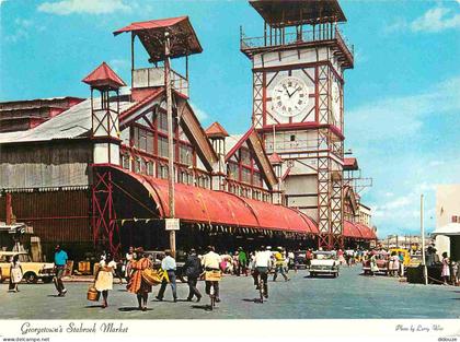 Guyana - Georgetown - Stabroek Market - Marché - Automobiles - Horloge - CPM - Voir Scans Recto-Verso
