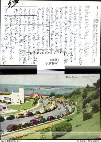 188799,Argentinien Mar del Plata Playa Grande Straßenansicht