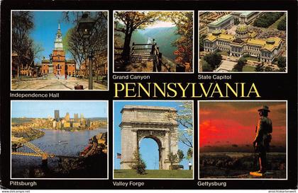 Pennsylvania PA State Capitol Pittsburgh und 4 weitere Ansichten gl1991 #165.216