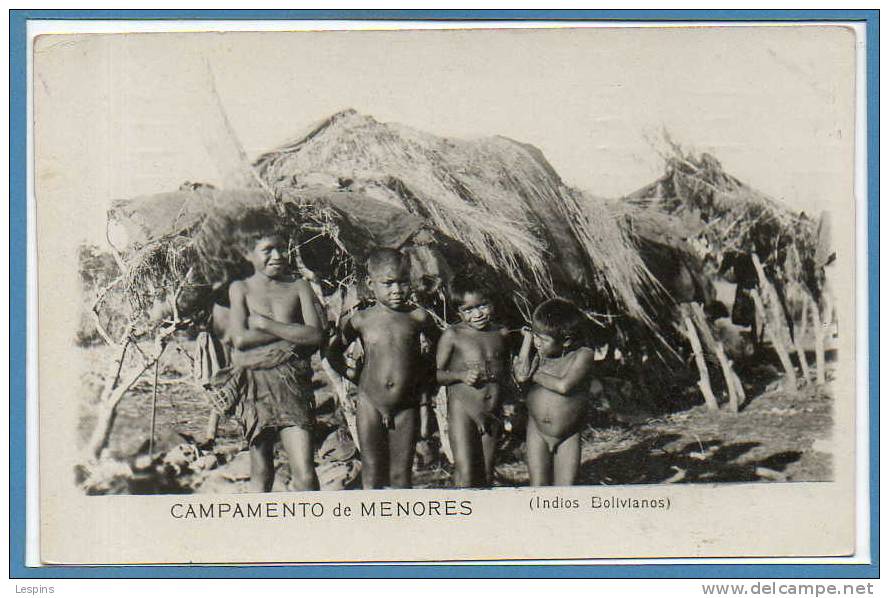 Amérique - BOLIVIE --  Campamento de Menores