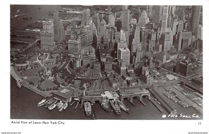 New York City NY Aerial View of Lower New York City ngl #164.011