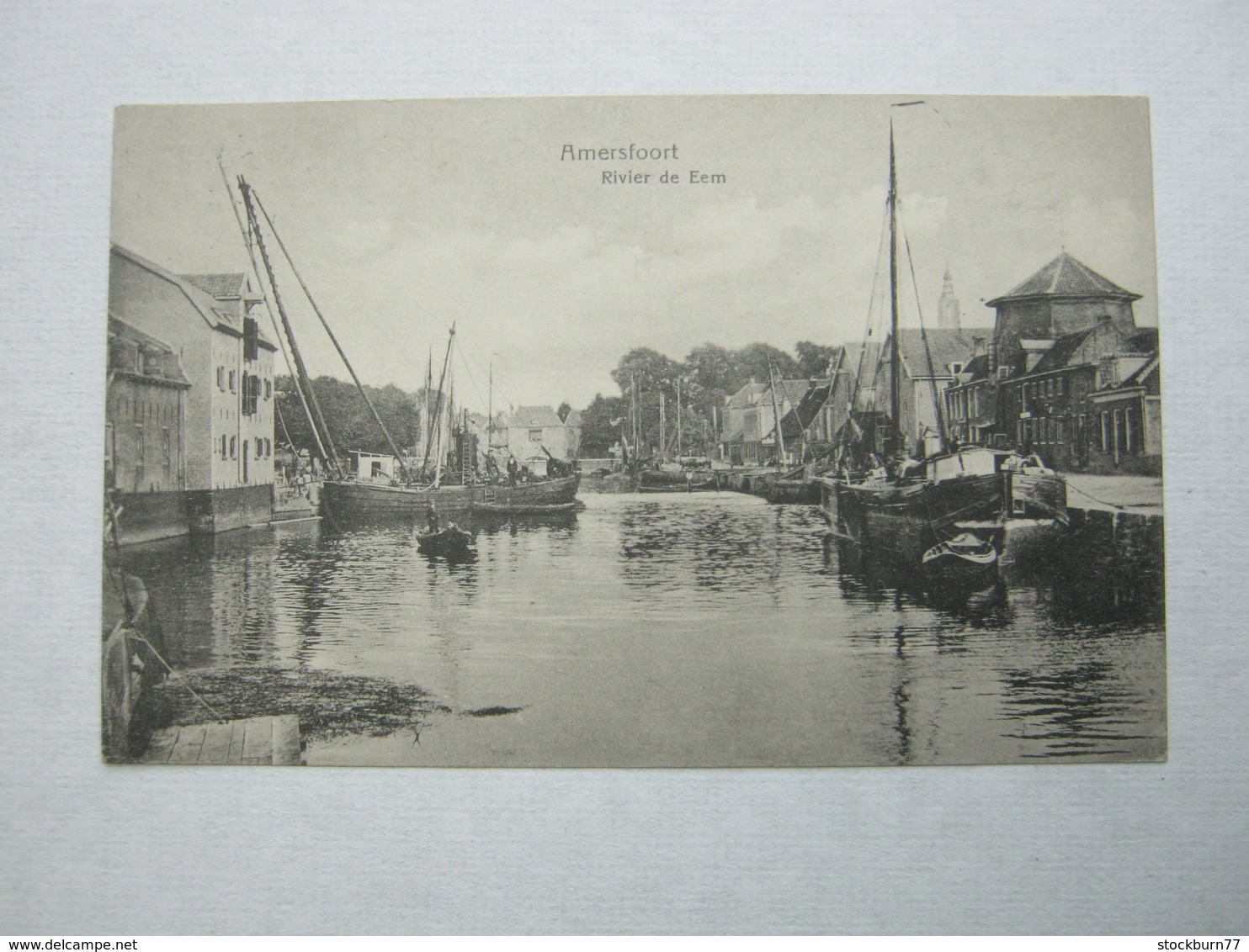 AMERSFOORT ,  1917 , Camp de Zeist , Briefkaart  naa Dänemark !!    2 Scan, Molen