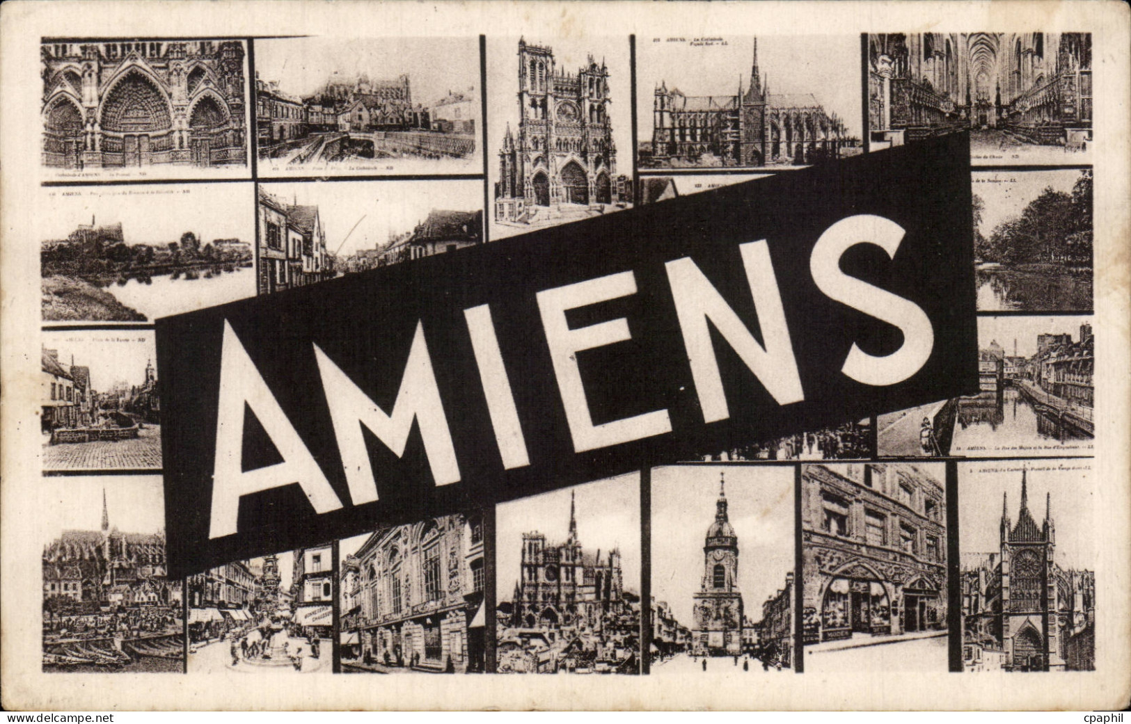 Amiens - Souvenir - CPA