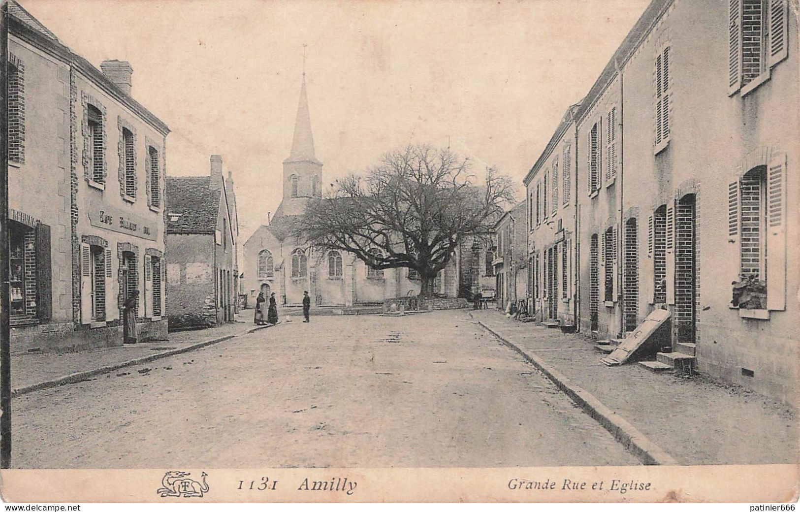amilly grande rue et eglise