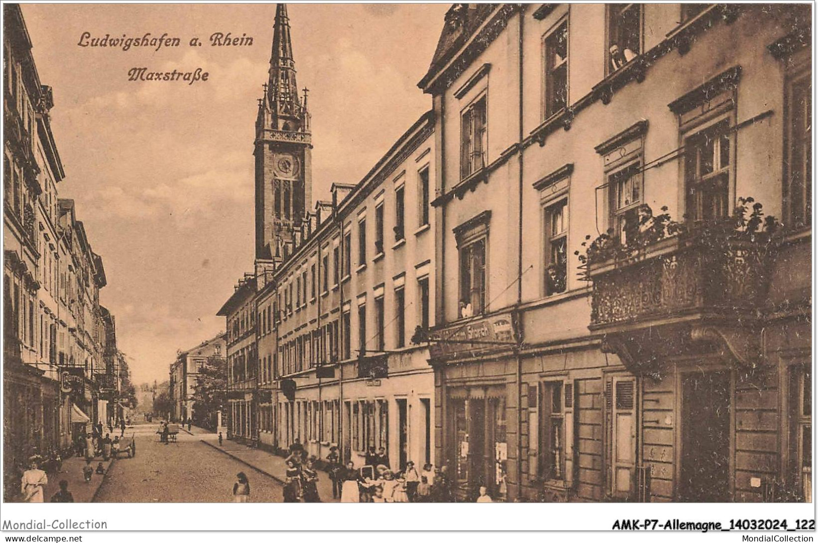 AMKP7-0563-ALLEMAGNE - Ludwigshafen a-rhein - maxstrasse