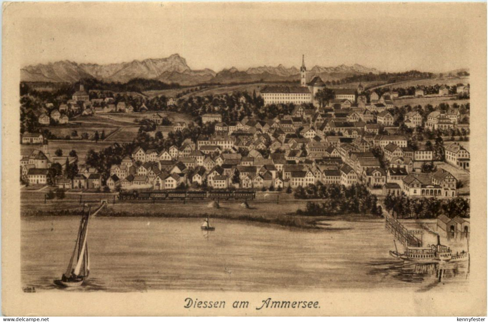 Ammersee, Diessen,