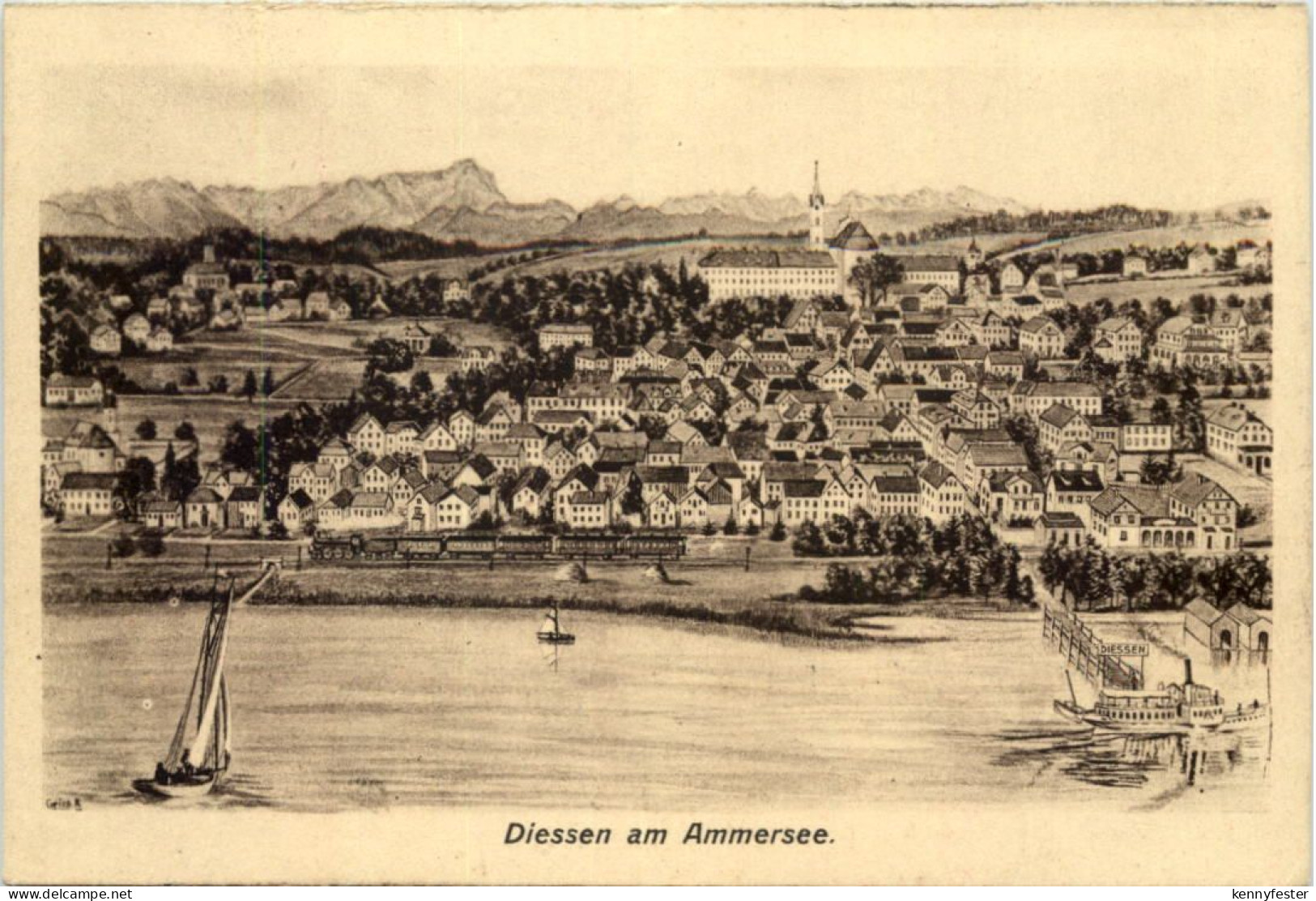 Ammersee, Diessen,