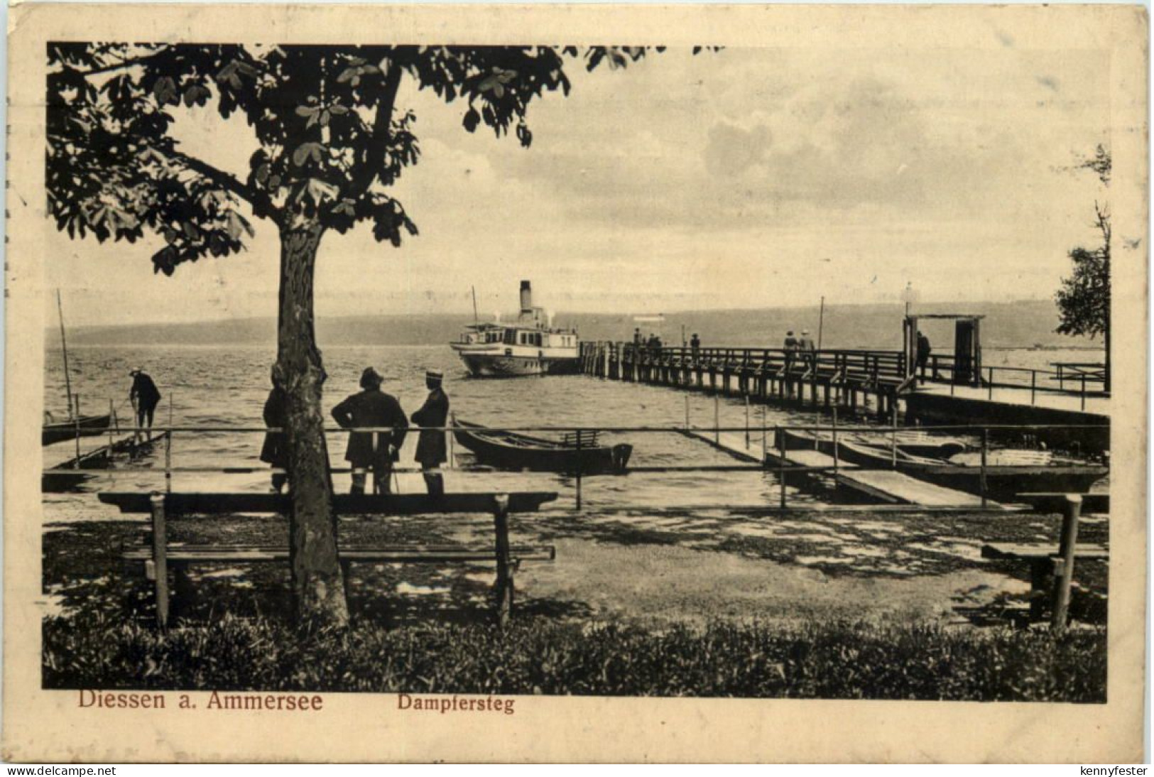 Ammersee, Diessen, Dampfersteg