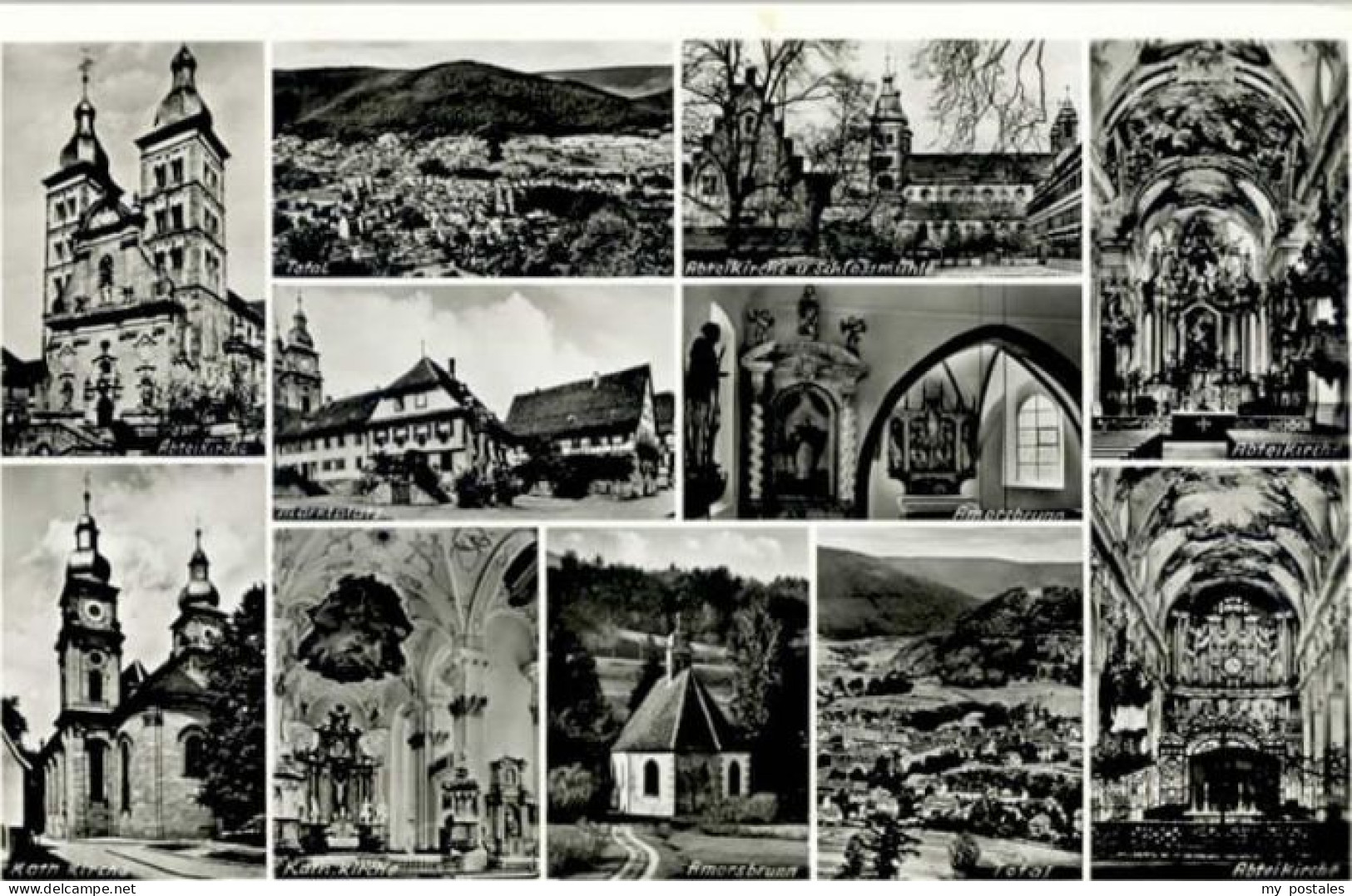 Amorbach Miltenberg Amorbach Abtei Kirche Amorsbrunn