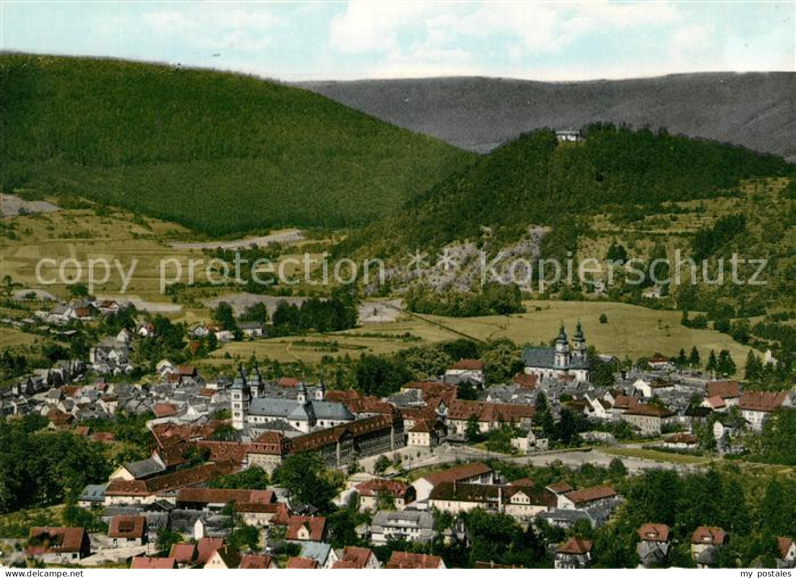 Amorbach Miltenberg Fliegeraufnahme