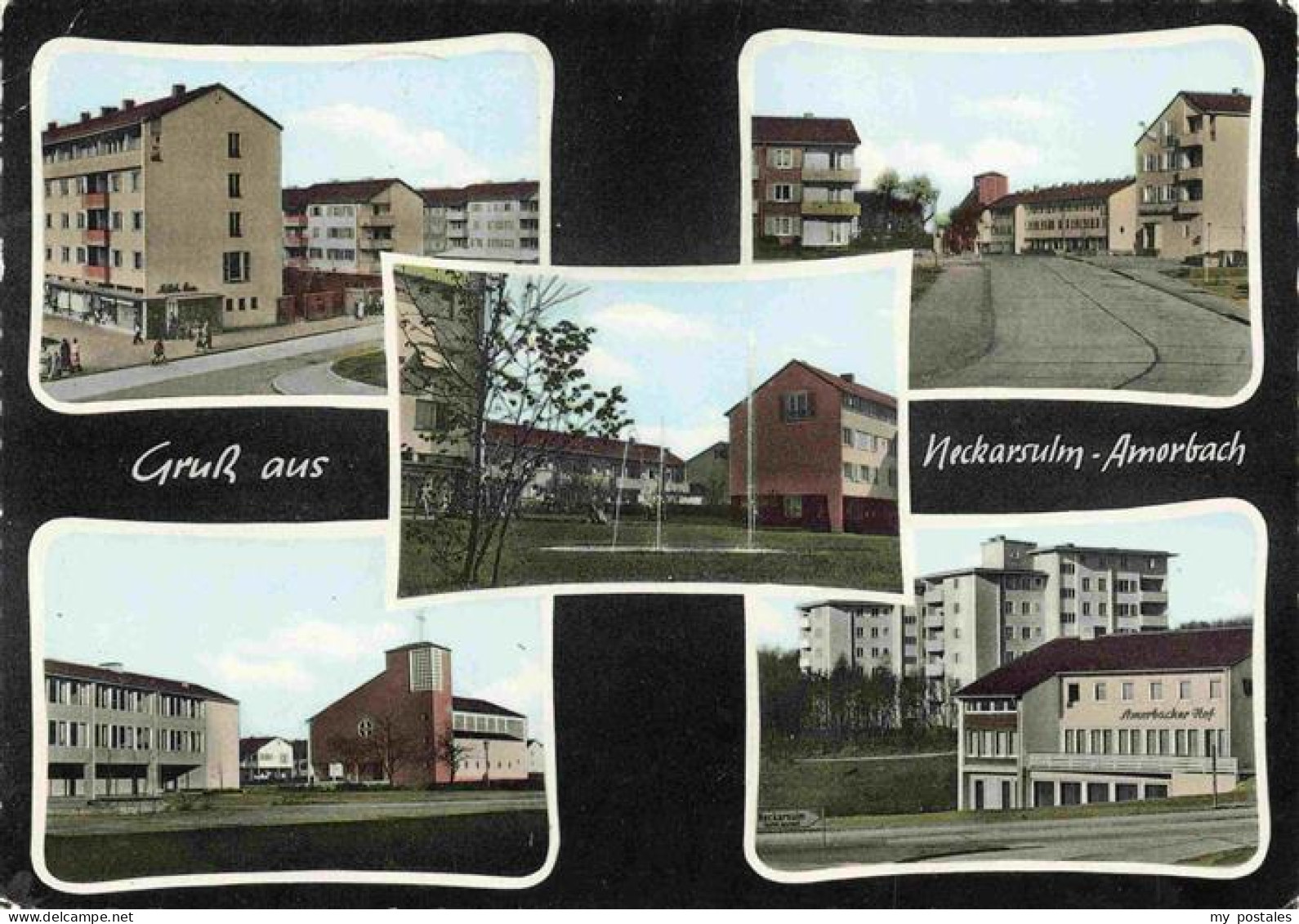 Amorbach Neckarsulm BW Teilansichten Amorbacher Hof
