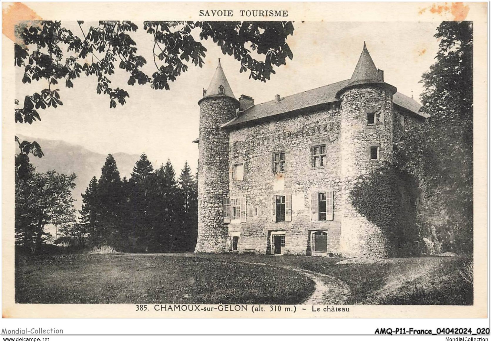 AMQP11-1060-73 - CHAMOUX-sur-GELON - Le château