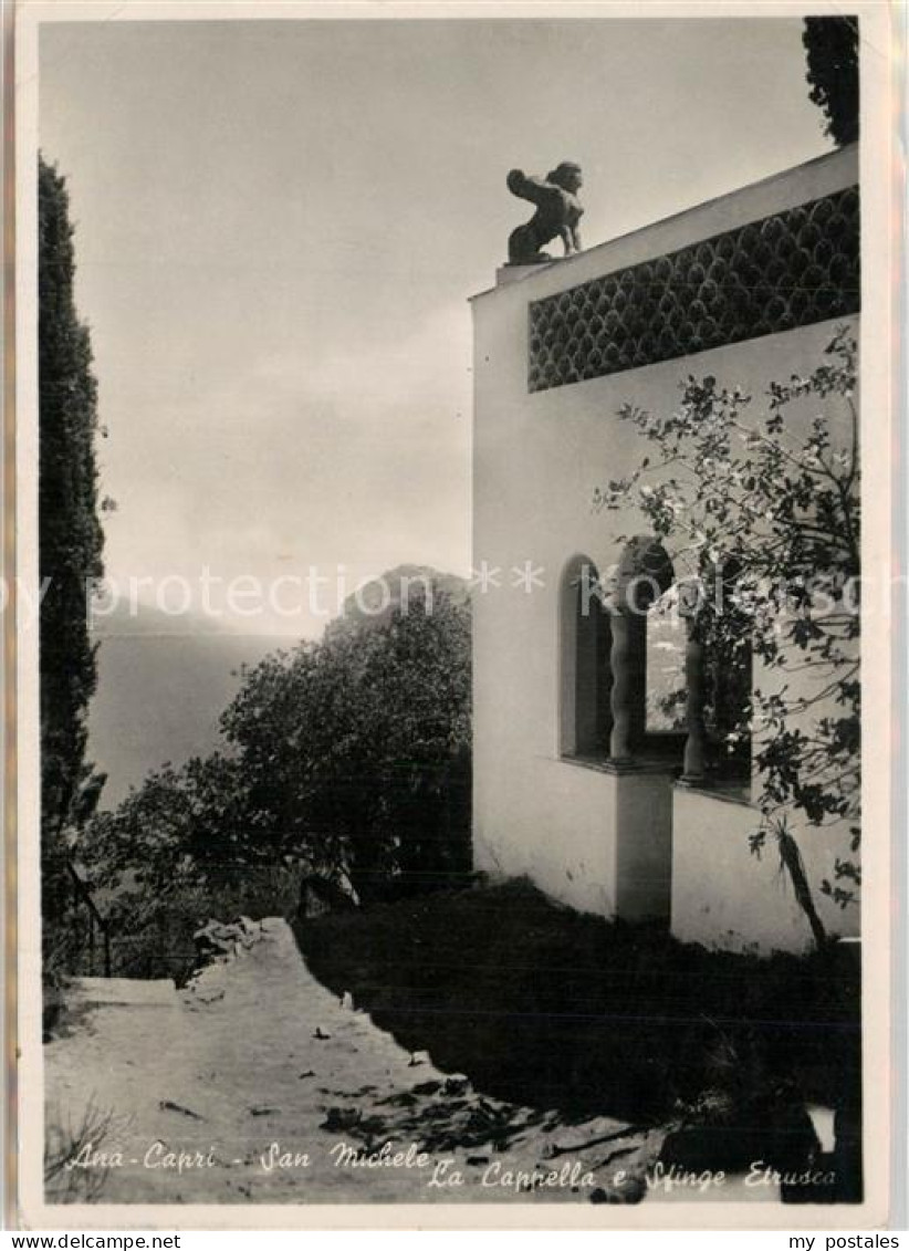Anacapri San Michele La Cappella Sfinge Etrusca