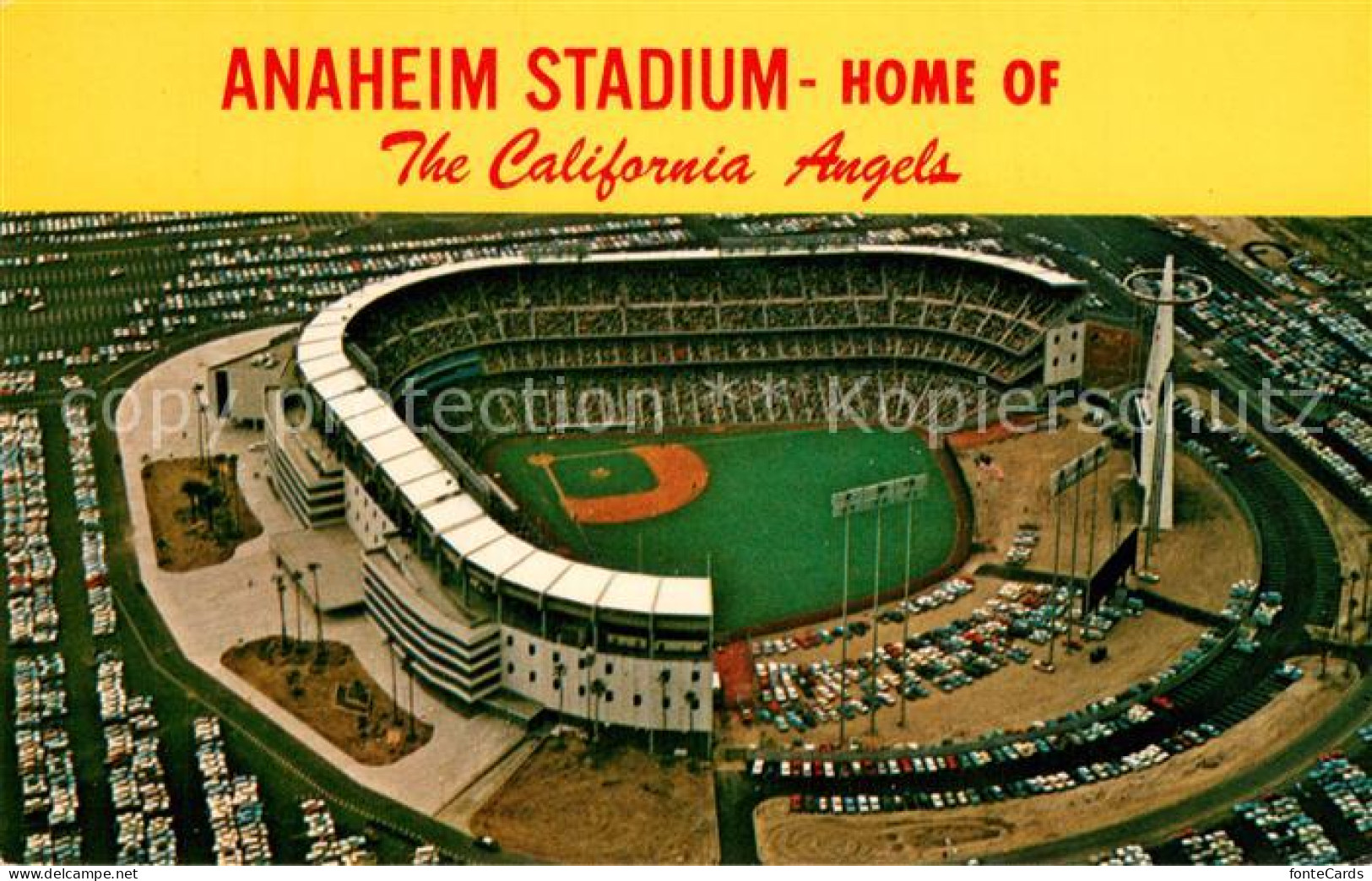 Anaheim Stadium Home of The California Angels