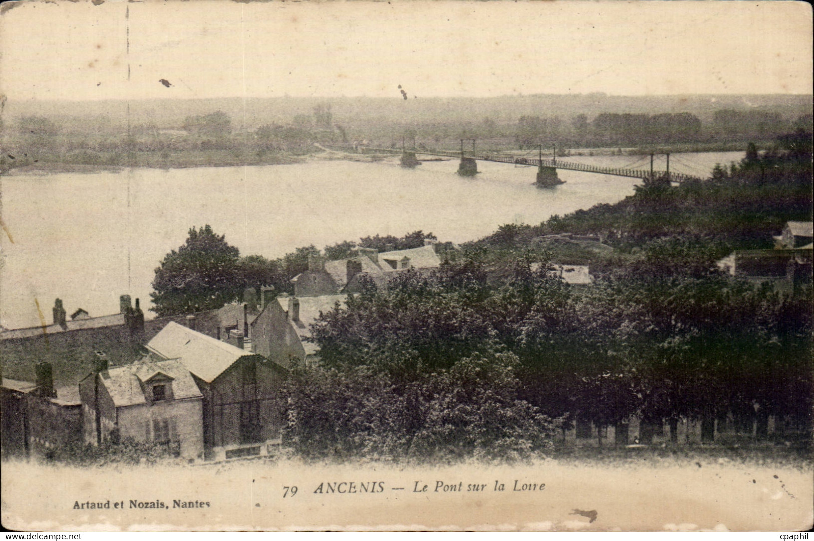 Ancenis - Le Pont sur la Loire - CPA