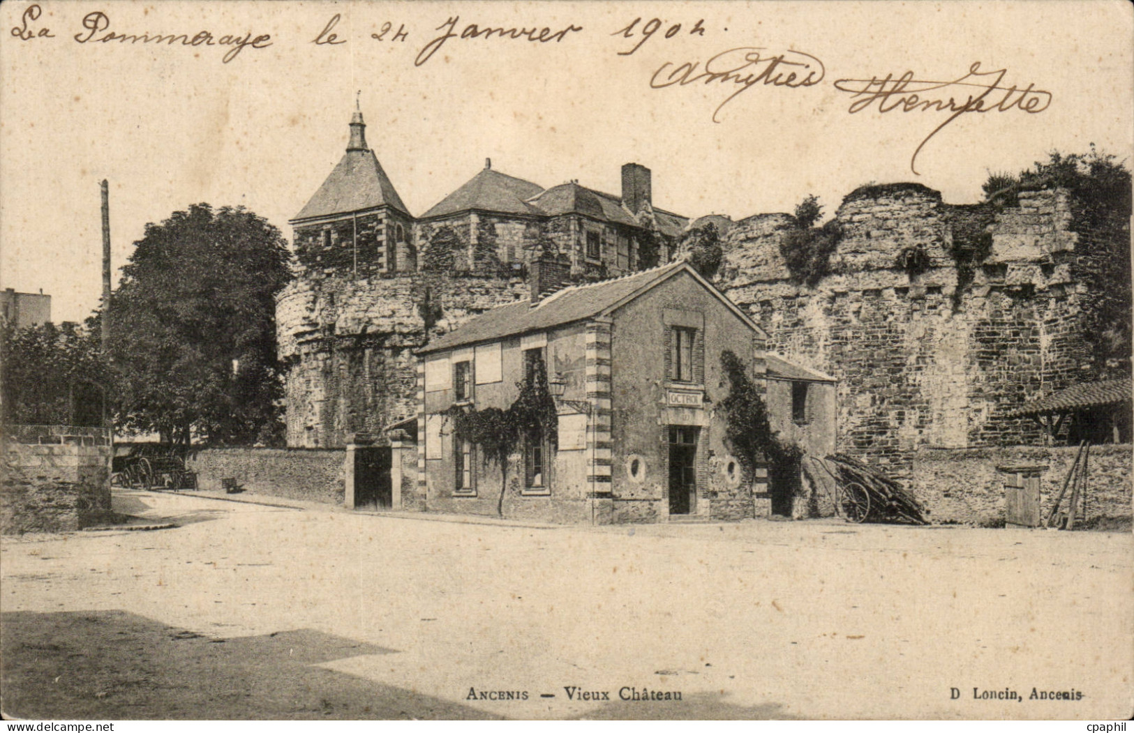 Ancenis - Vieux Chateau - CPA