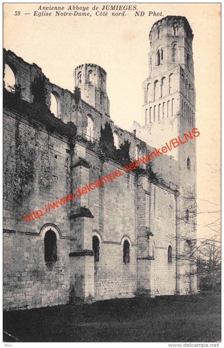 Ancienne Abbaye de Jumieges - Eglise Notre-Dame - Jumieges
