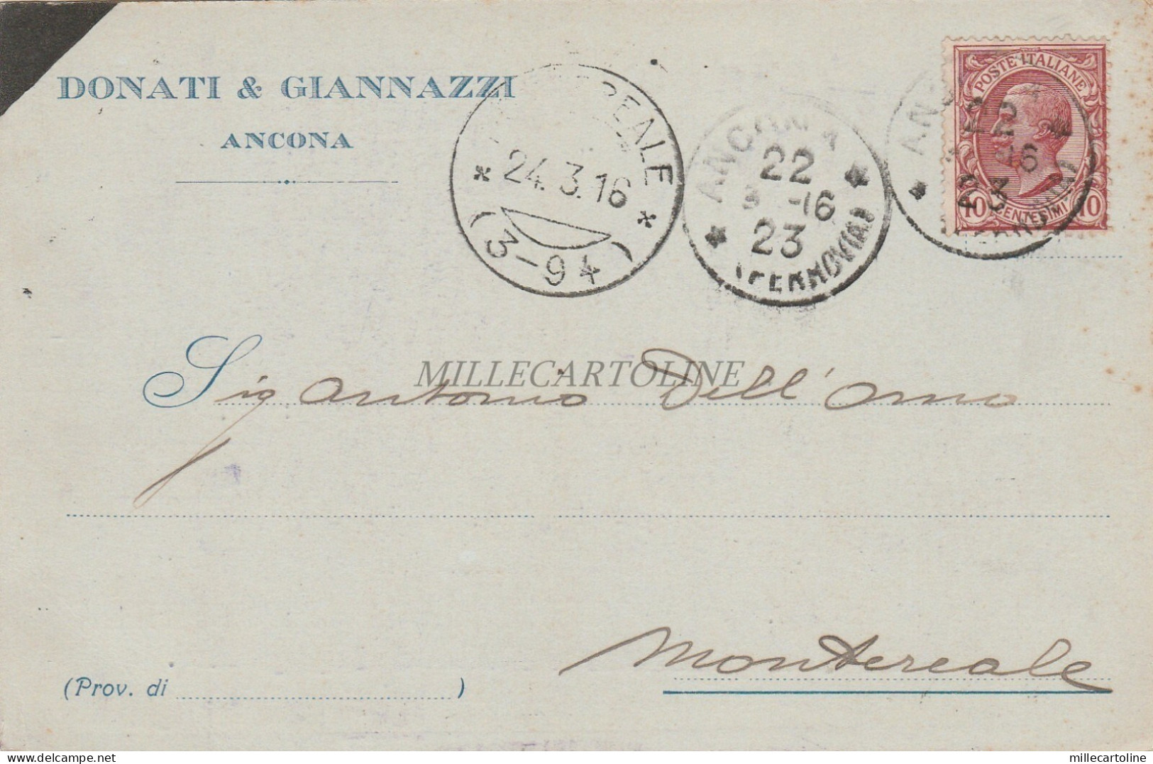 ANCONA - Donati & Giannazzi 1916