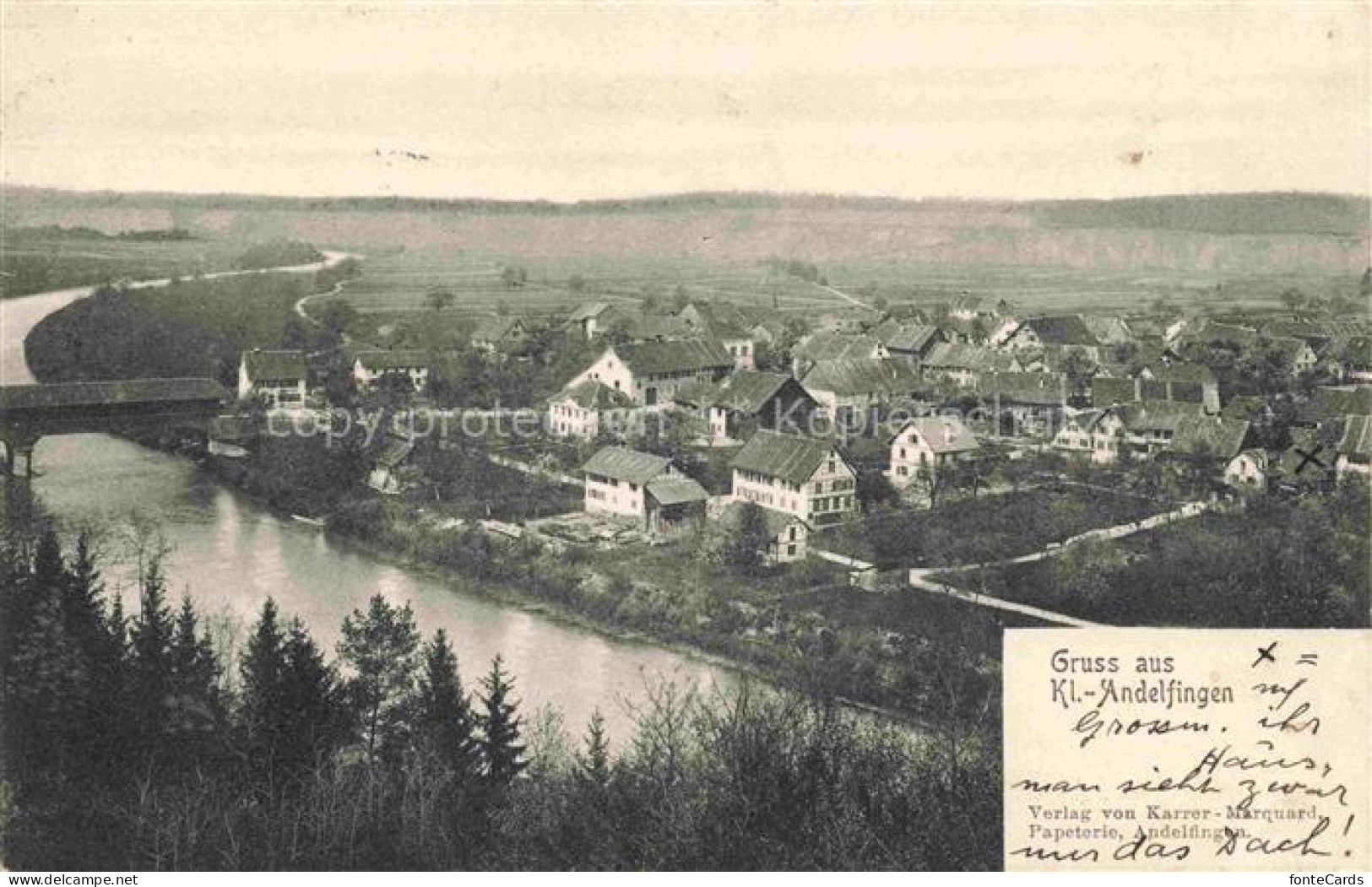 Andelfingen Gross-Andelfingen ZH Panorama