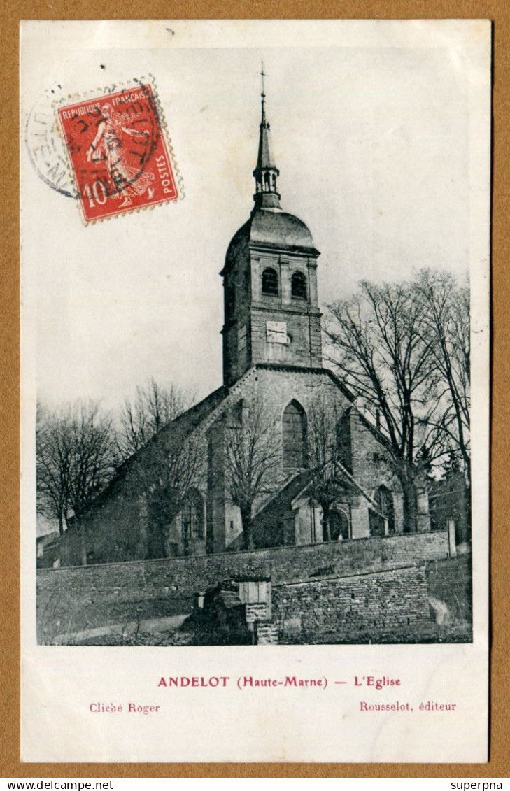 ANDELOT  (52) : " L'EGLISE "