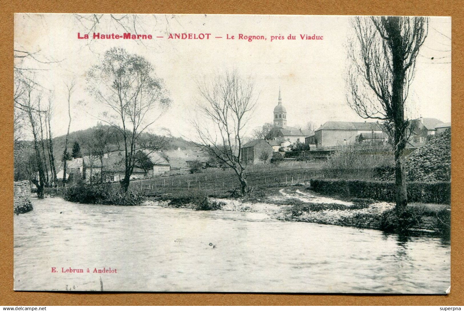 ANDELOT  (52) : " LE ROGNON "