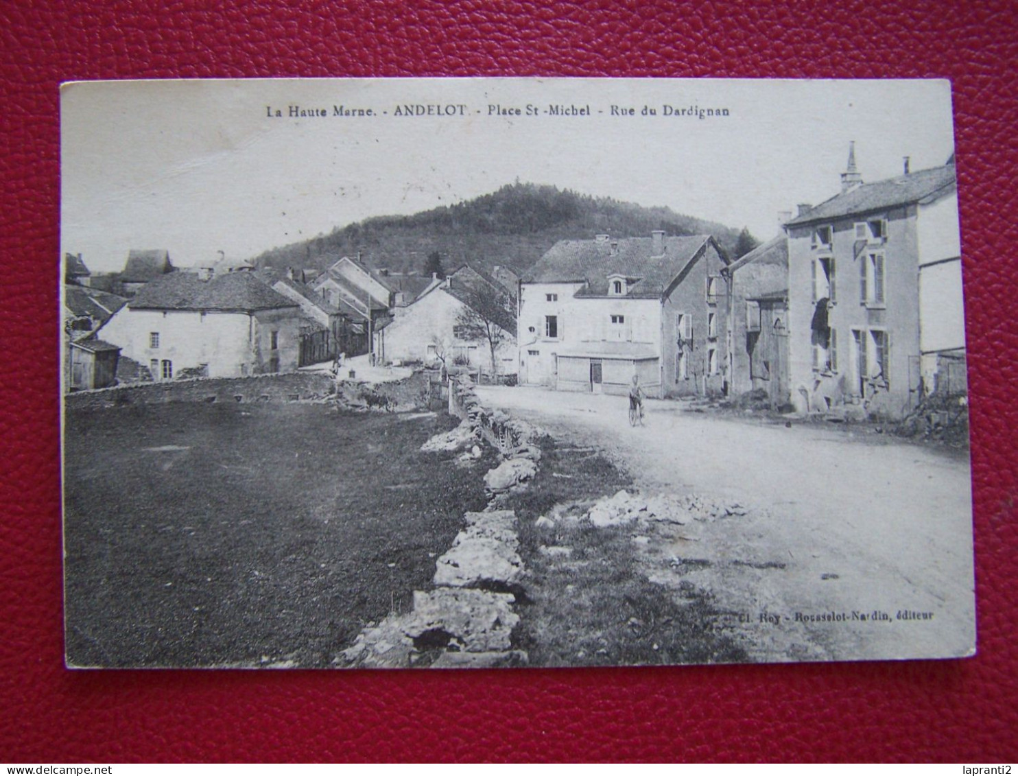 ANDELOT. HAUTE MARNE. ANDELOT-BLANCHEVILLE. PLACE SAINT-MICHEL. RUE DU DARDIGNAN.  9695T....