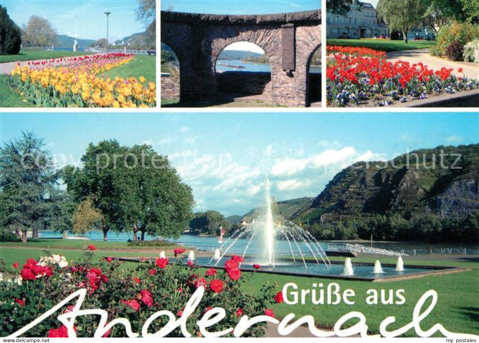 Andernach Brunnen Parkanlagen