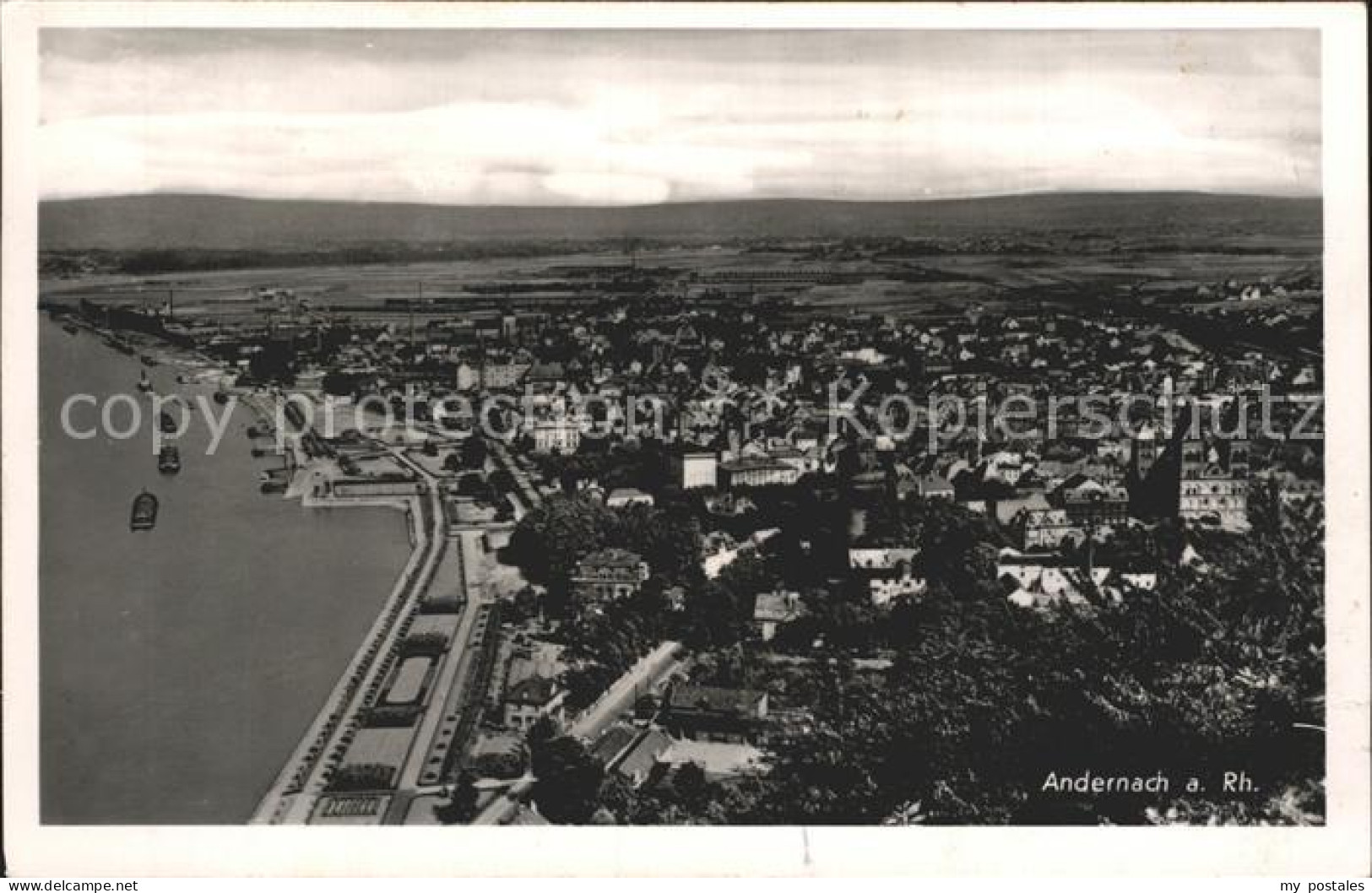 Andernach Fliegeraufnahme