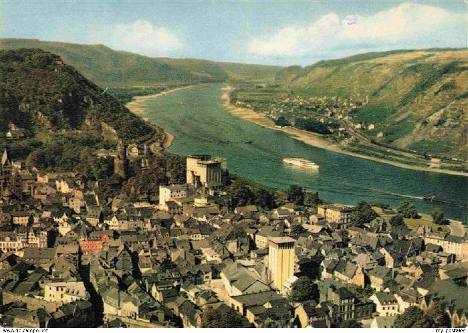 Andernach Rhein Fliegeraufnahme