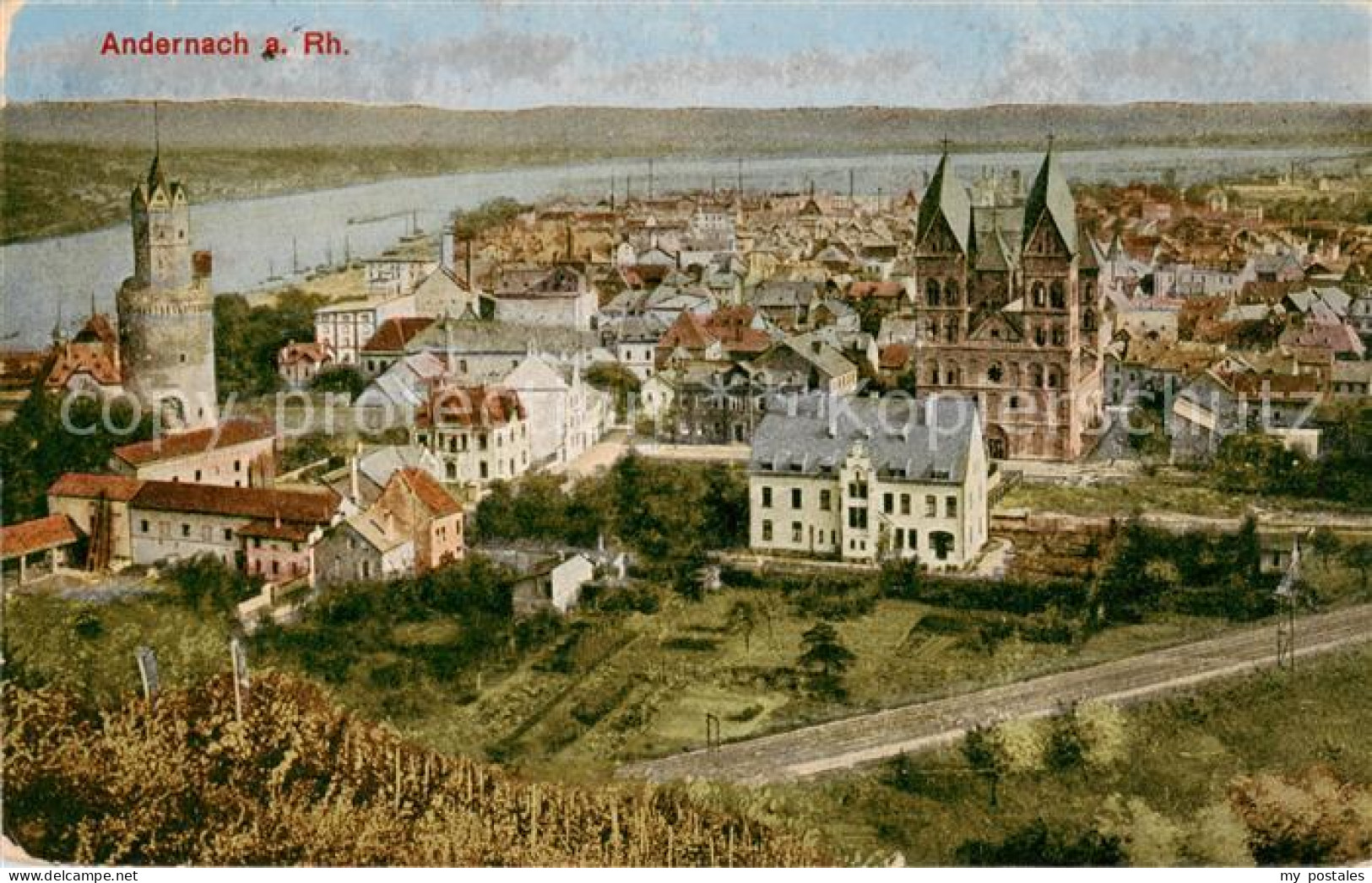 Andernach Rhein Panorama