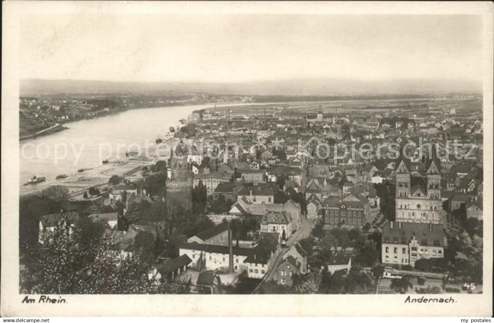 Andernach Rheinpanorama