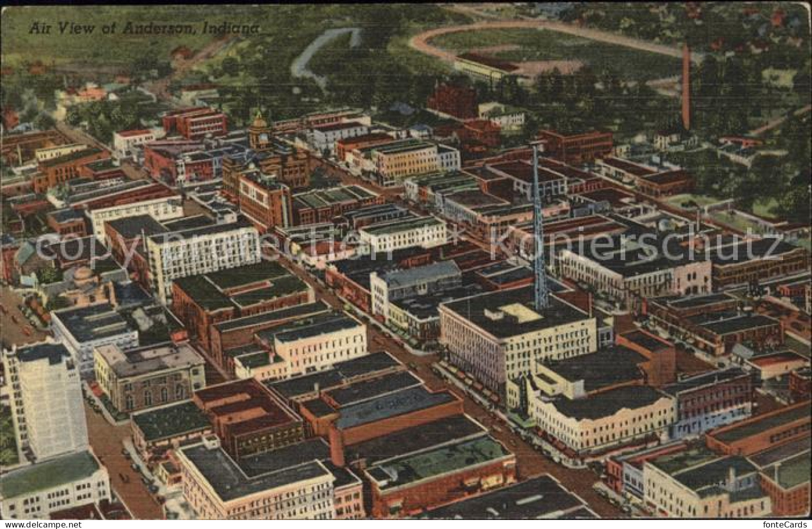 Anderson Indiana Air View