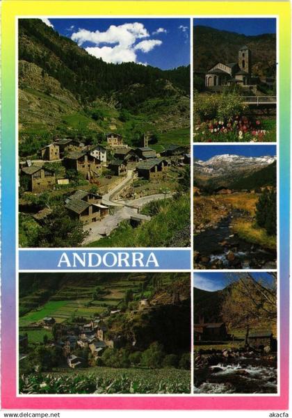 CPM Greetings from Andorra ANDORRA (1219950)