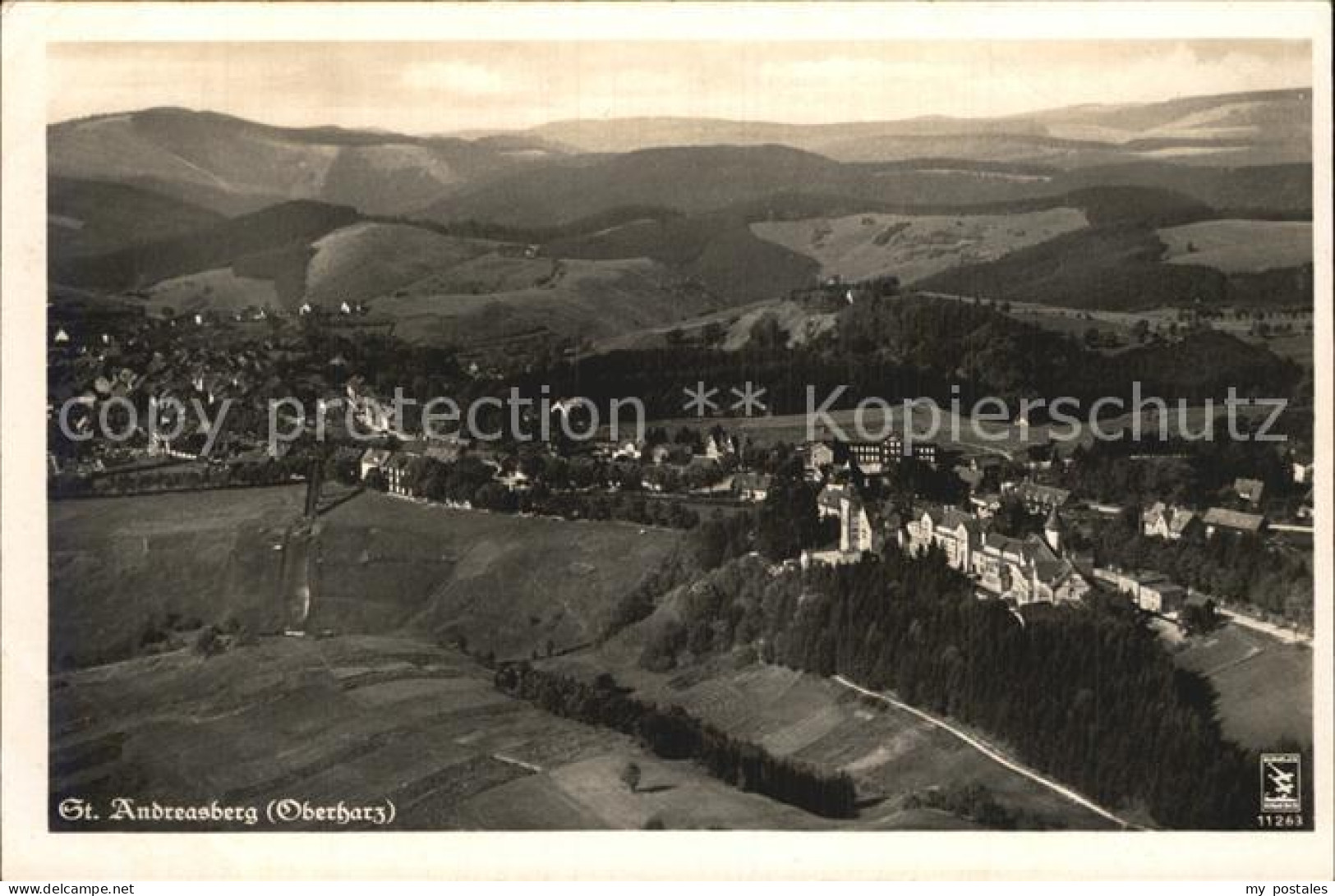 Andreasberg Harz St Luftaufnahme