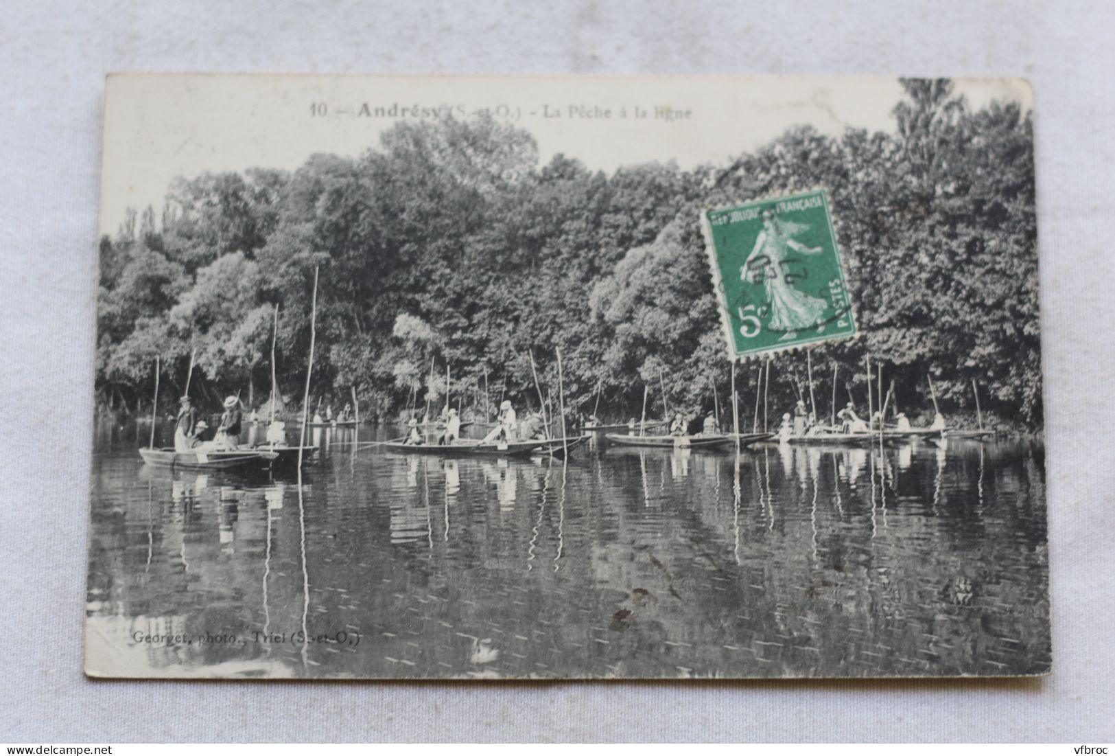 Andrésy, la pêche à la ligne, Yvelines 78