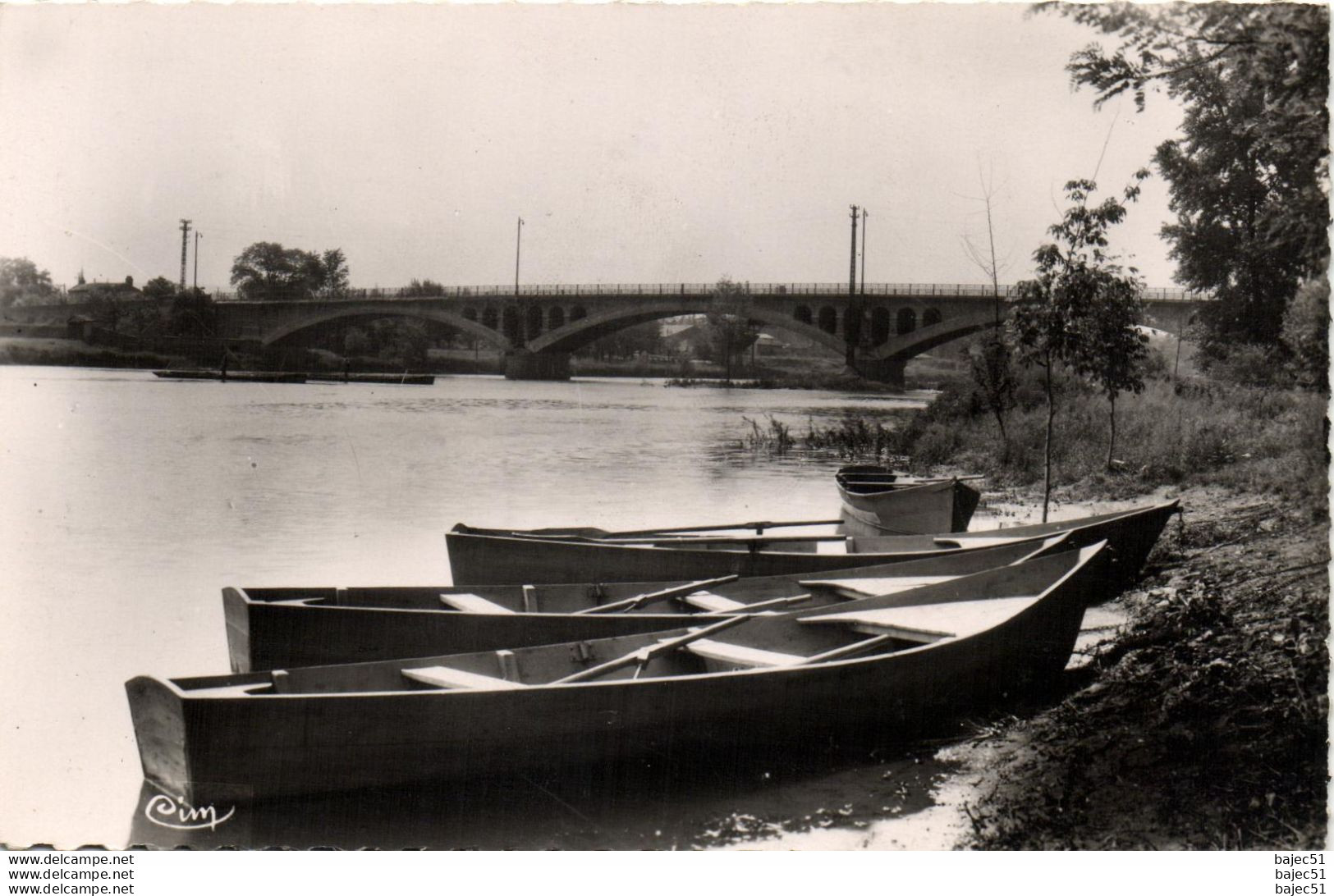 Andrézieux Bouthéon - Berges de la Loire et le pont
