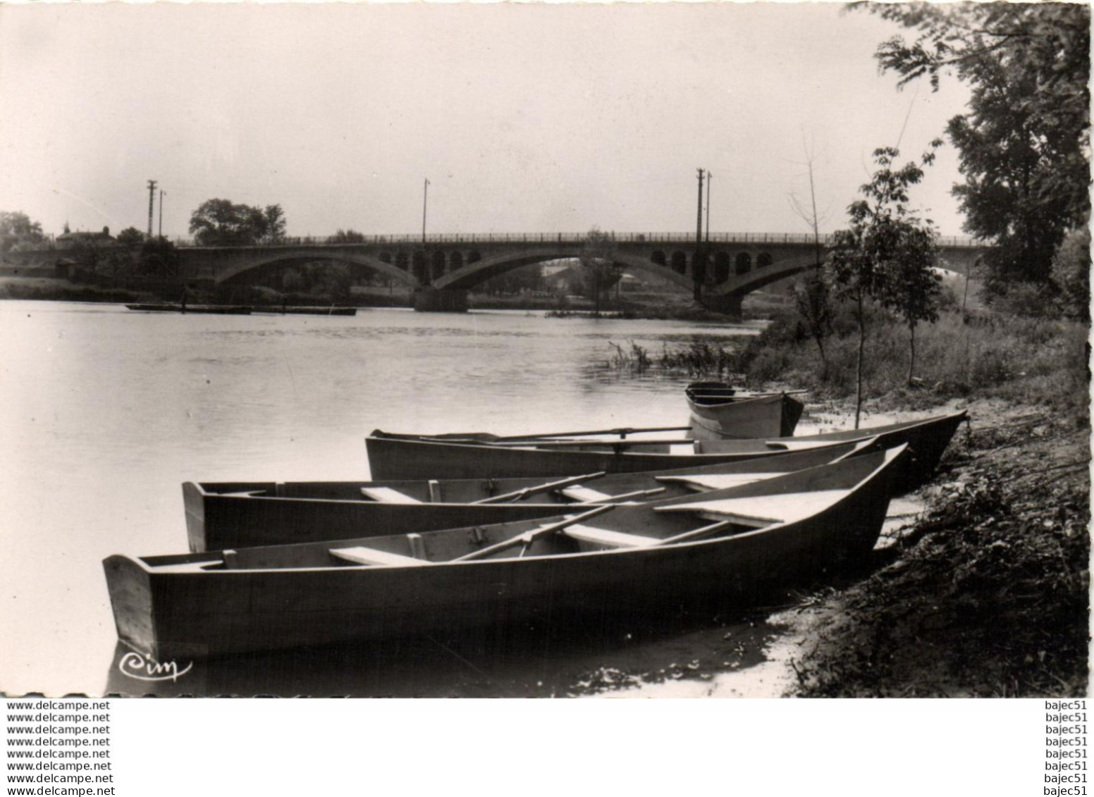 Andrézieux Bouthéon - Berges de la Loire et le pont