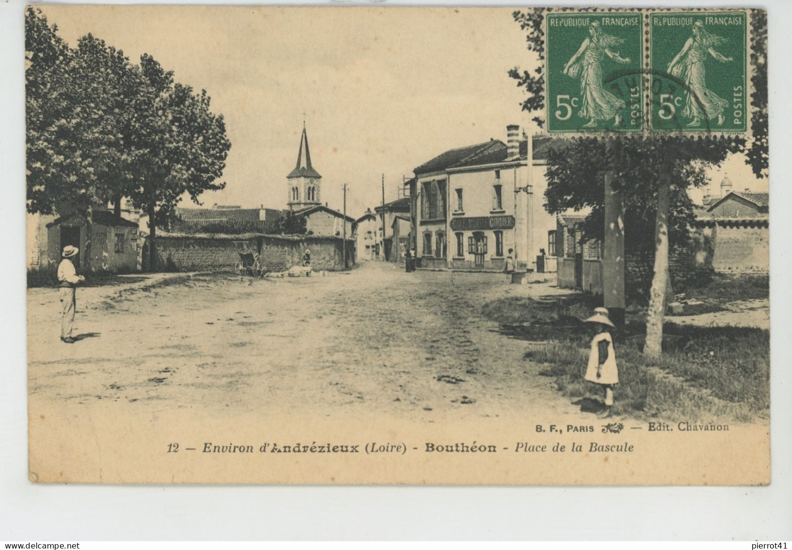 ANDRÉZIEUX BOUTHÉON - BOUTHÉON - Place de la Bascule