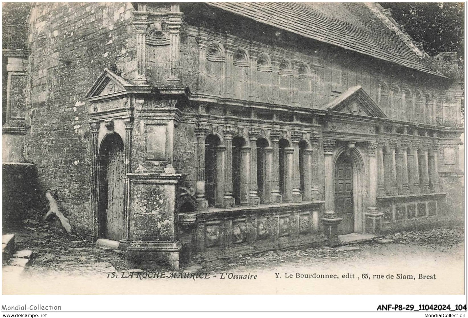 ANFP8-0815-29 - LA ROCHE-MAURICE - l'ossuaire